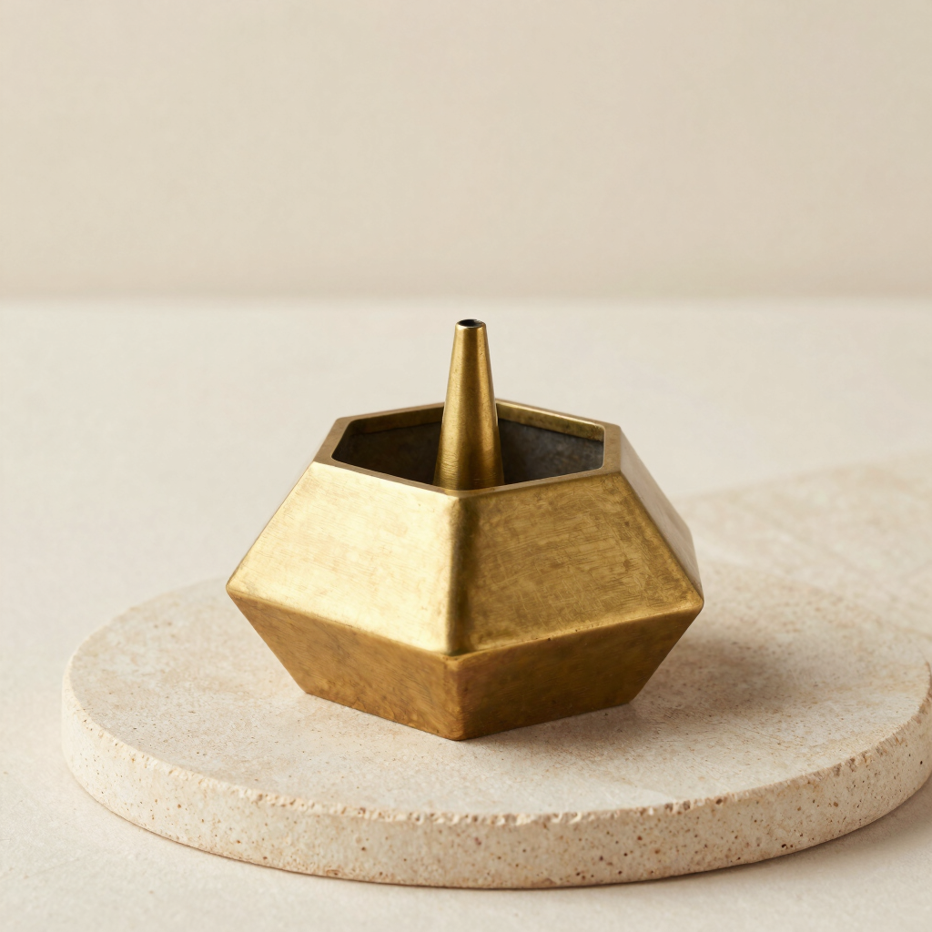 Nilgiri Forest Brass Incense Burner