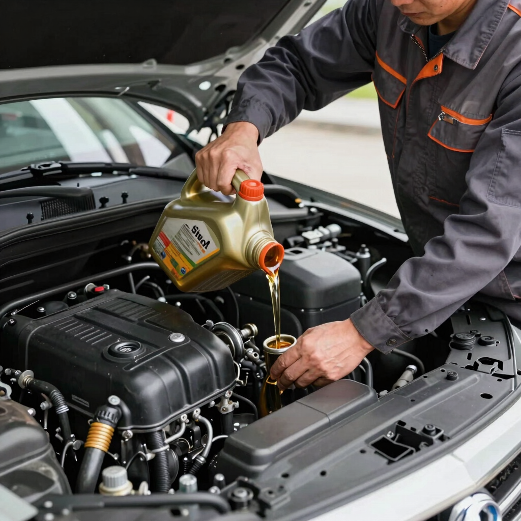 Mobile Synthetic Oil Change