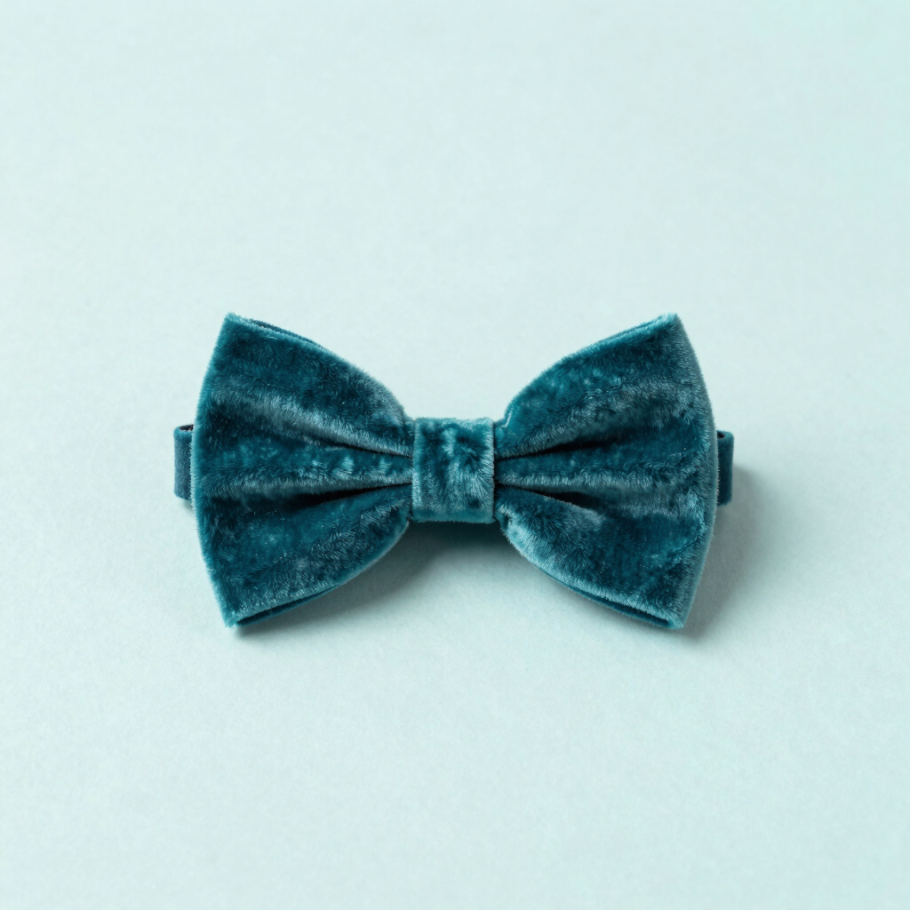 Moño Elegante "Gala Teal"