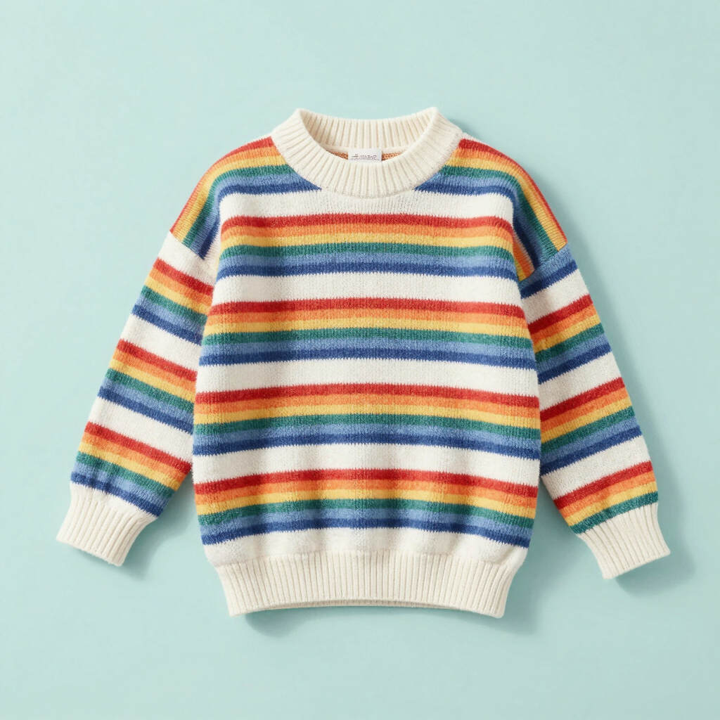 Sudadera Rayas "Arcoíris"