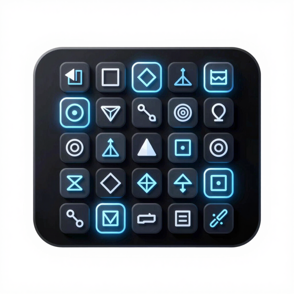 Vector Flow Icon Library