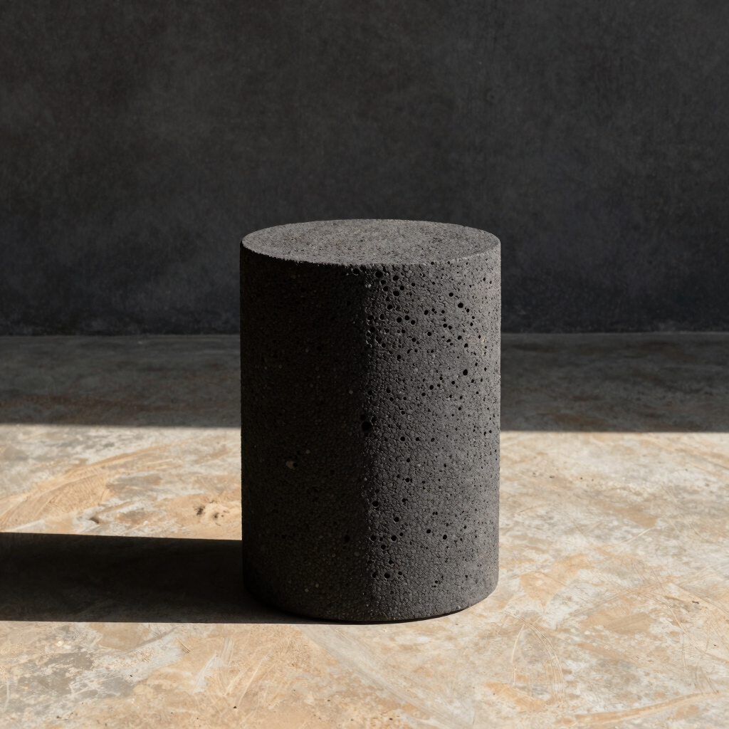 Volcanic Rock Side Table