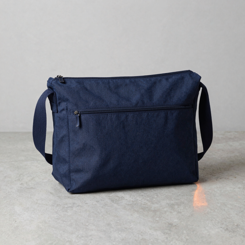 Tas Selempang Kanvas Navy
