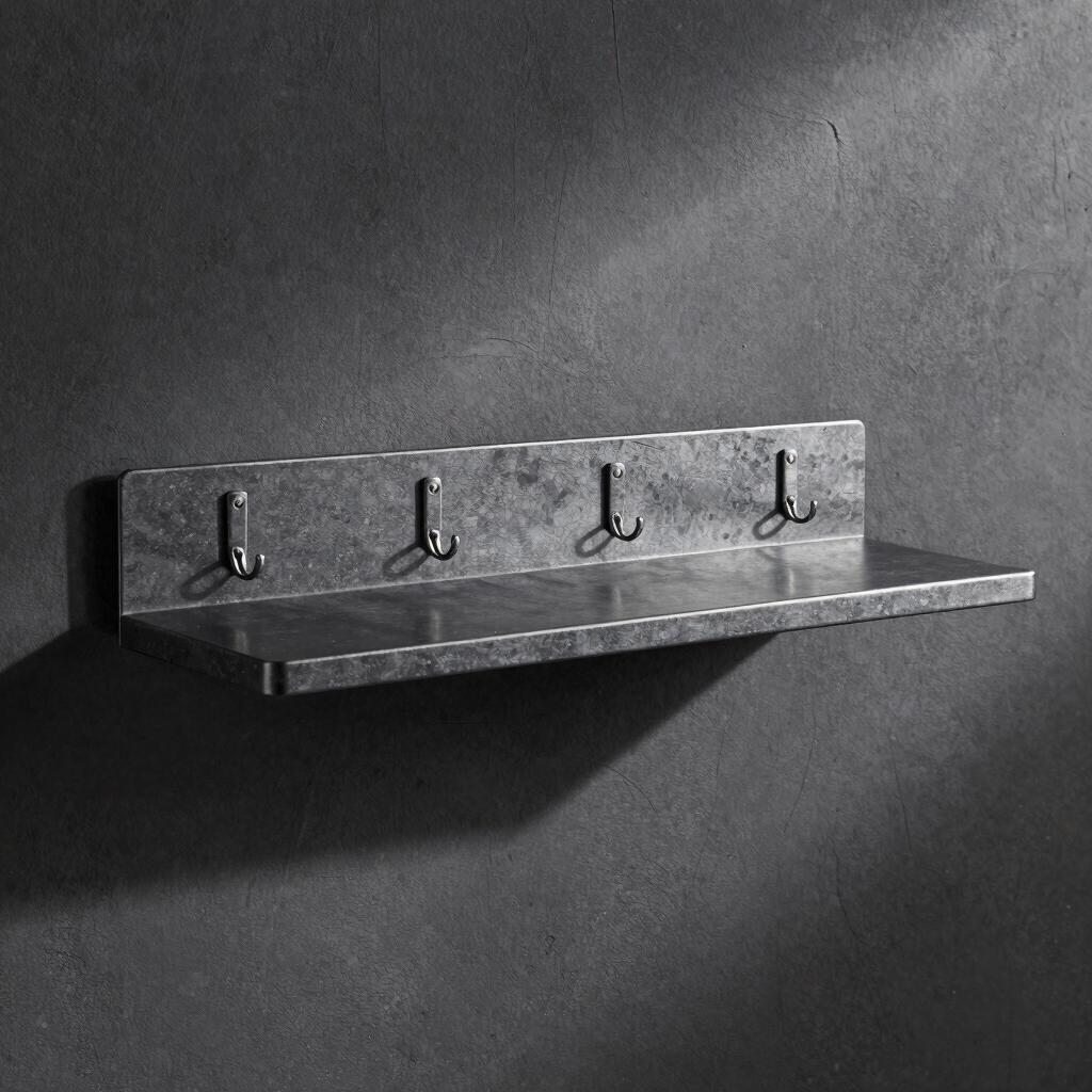 Gridline Metal Wall Shelf