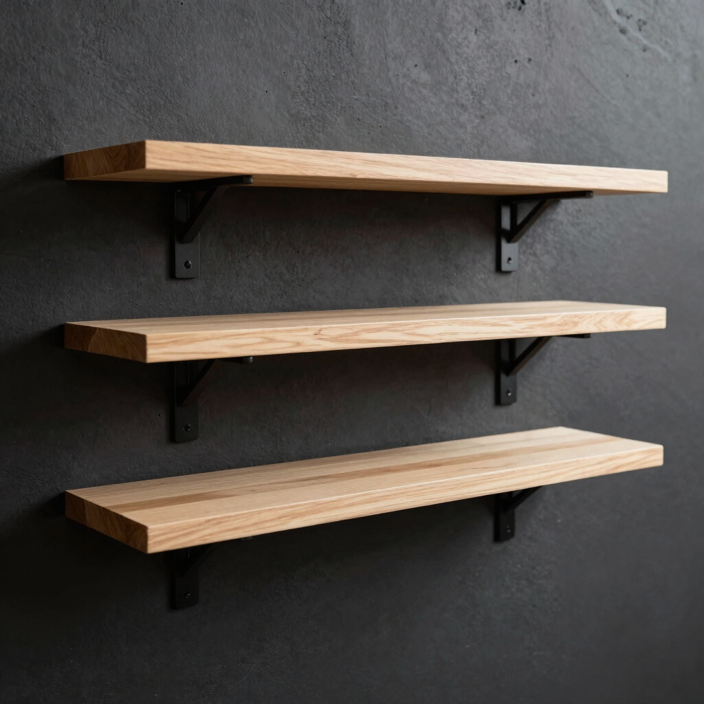 Vector Modular Floating Shelf Trio