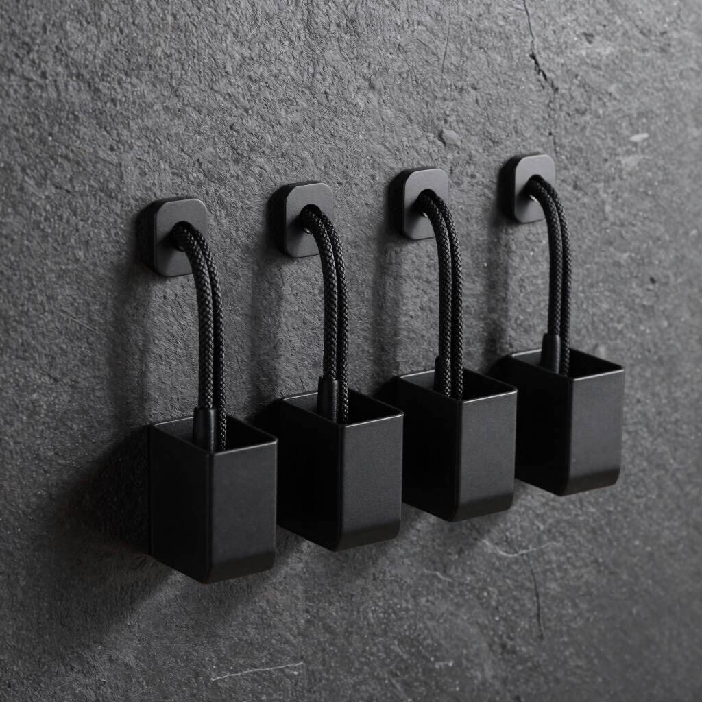 Sector Magnetic Cable Anchors