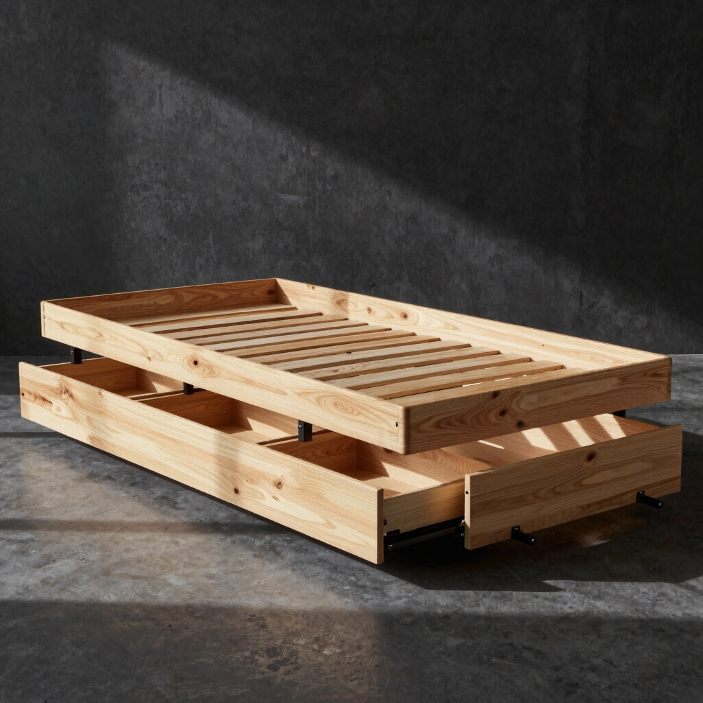 Sector Platform Storage Bed