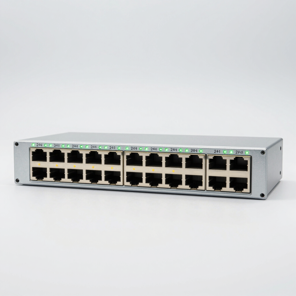 Switch PoE+ Administrable de 24 Puertos