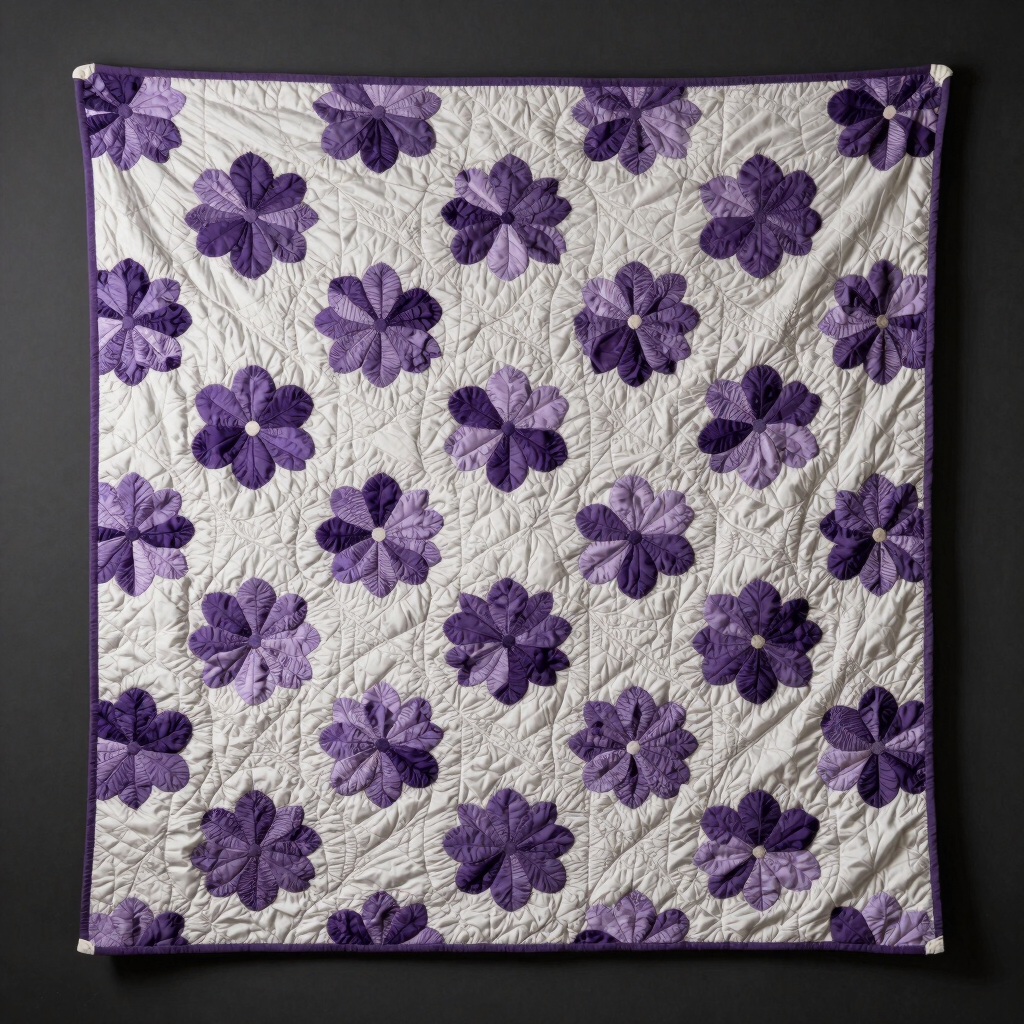 Amethyst Glow Wall Hanging