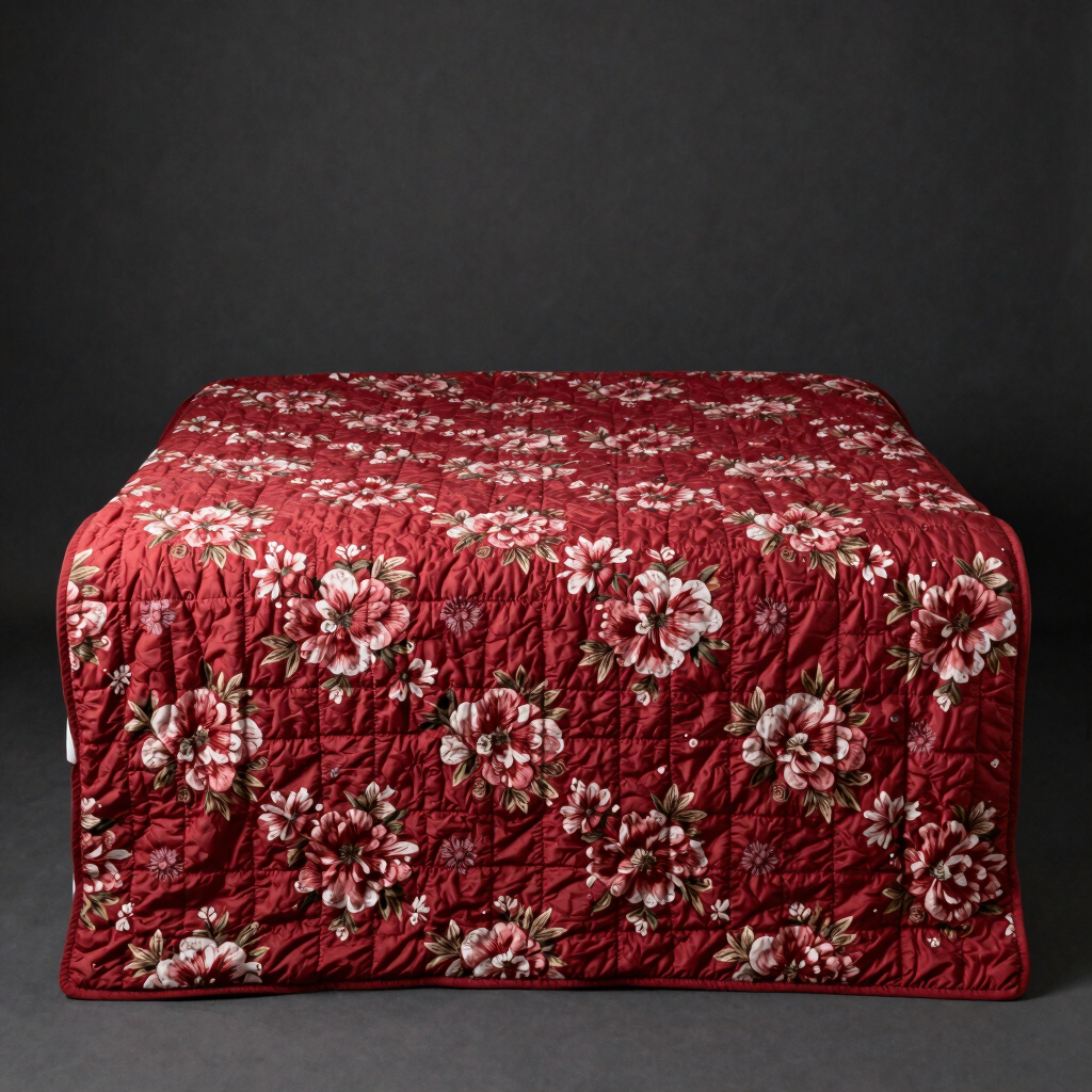 Ruby Blossom Heirloom Quilt