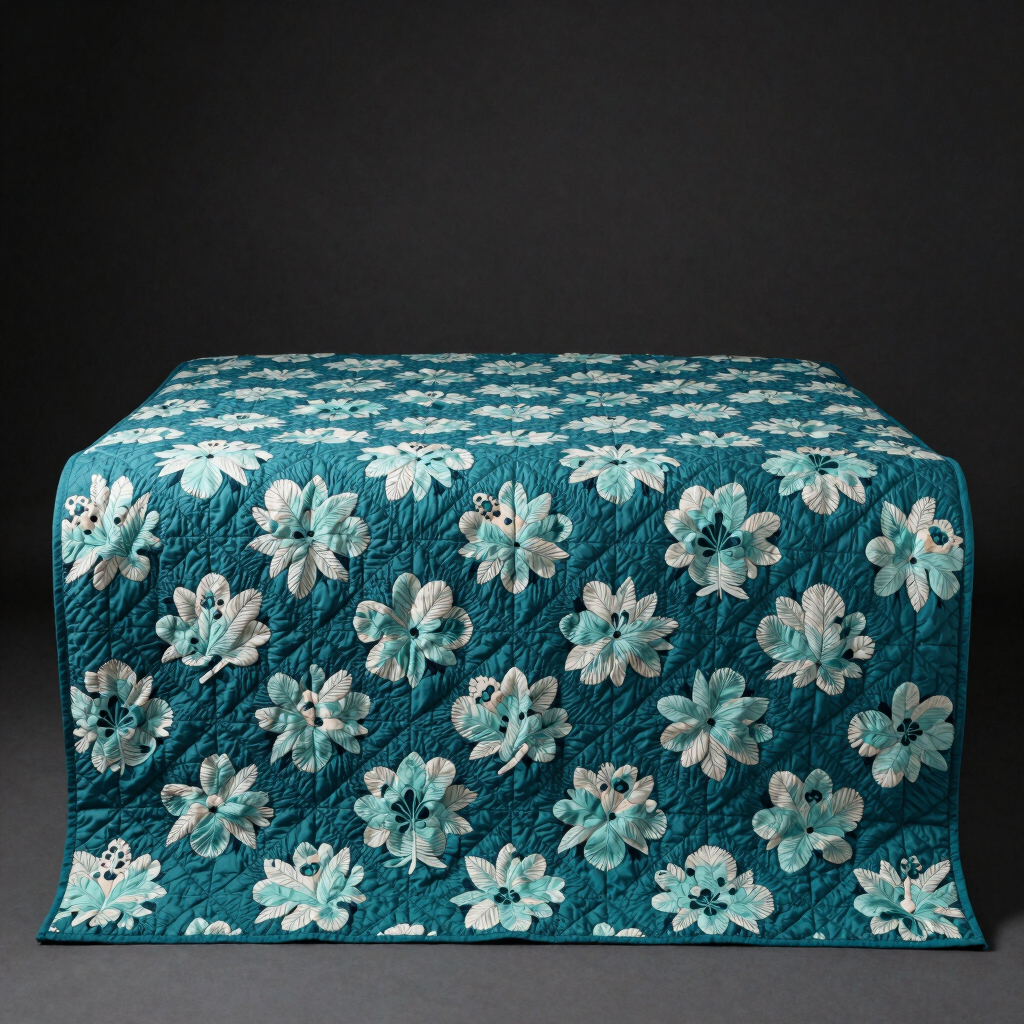 Teal Aurora Artisan Panel