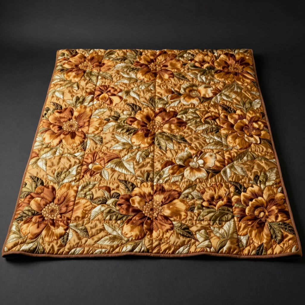 Saffron Amber Dream Big Quilt