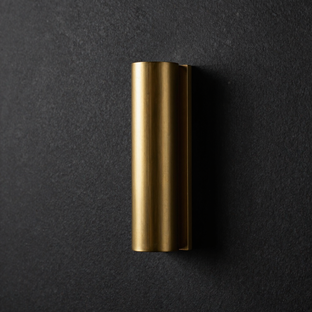 Aura Brushed Brass Wall Sconce