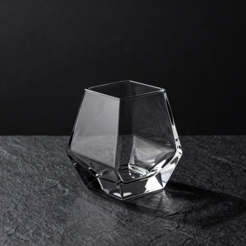 Silhouette Hand-Blown Crystal Decanter