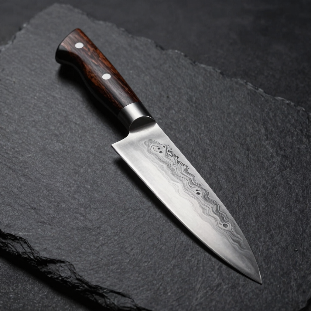 Pure Cut Damascus Chef Knife