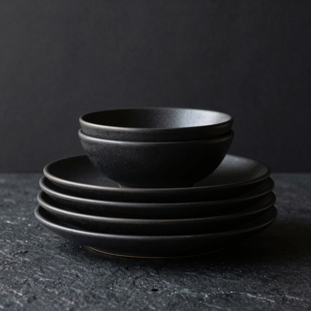 Eclipse Matte Ceramic Tableware Set