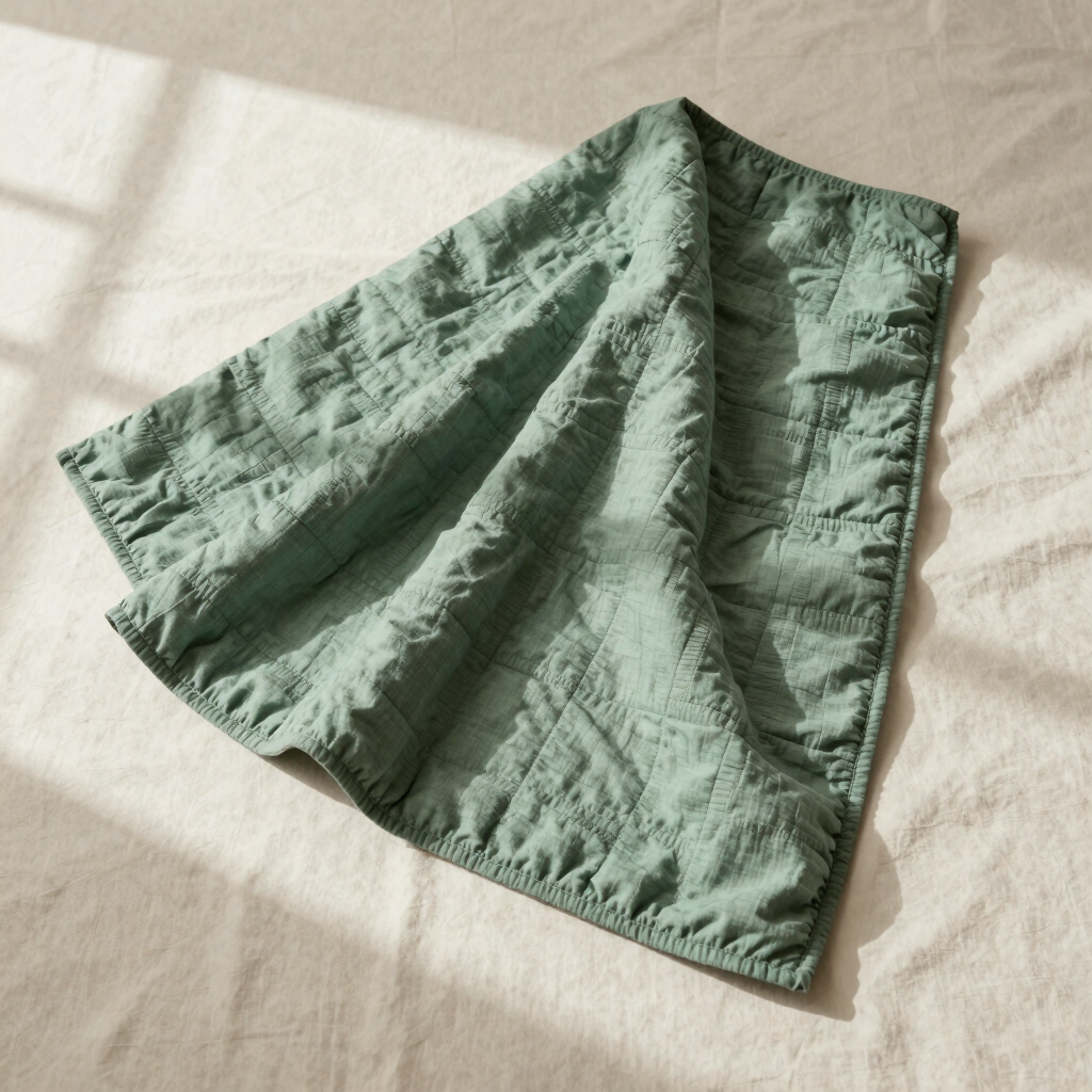Organic Linen Stitch Quilt