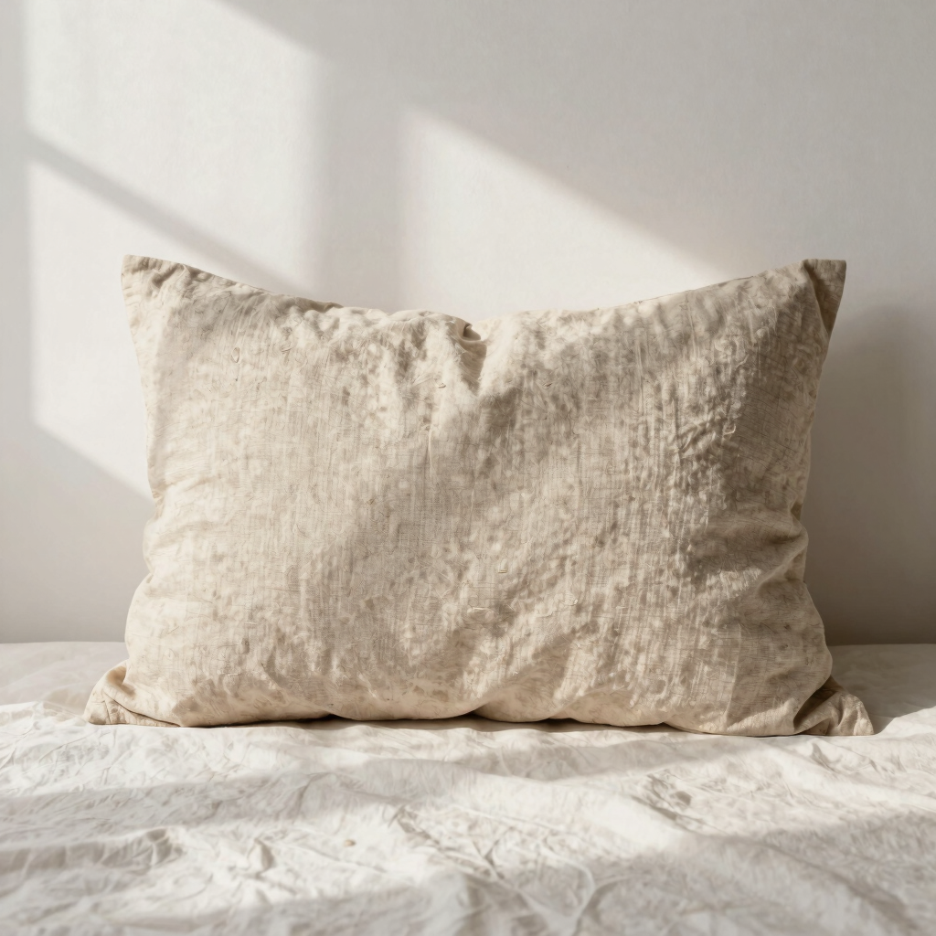 Washed Linen Pillow Cover
