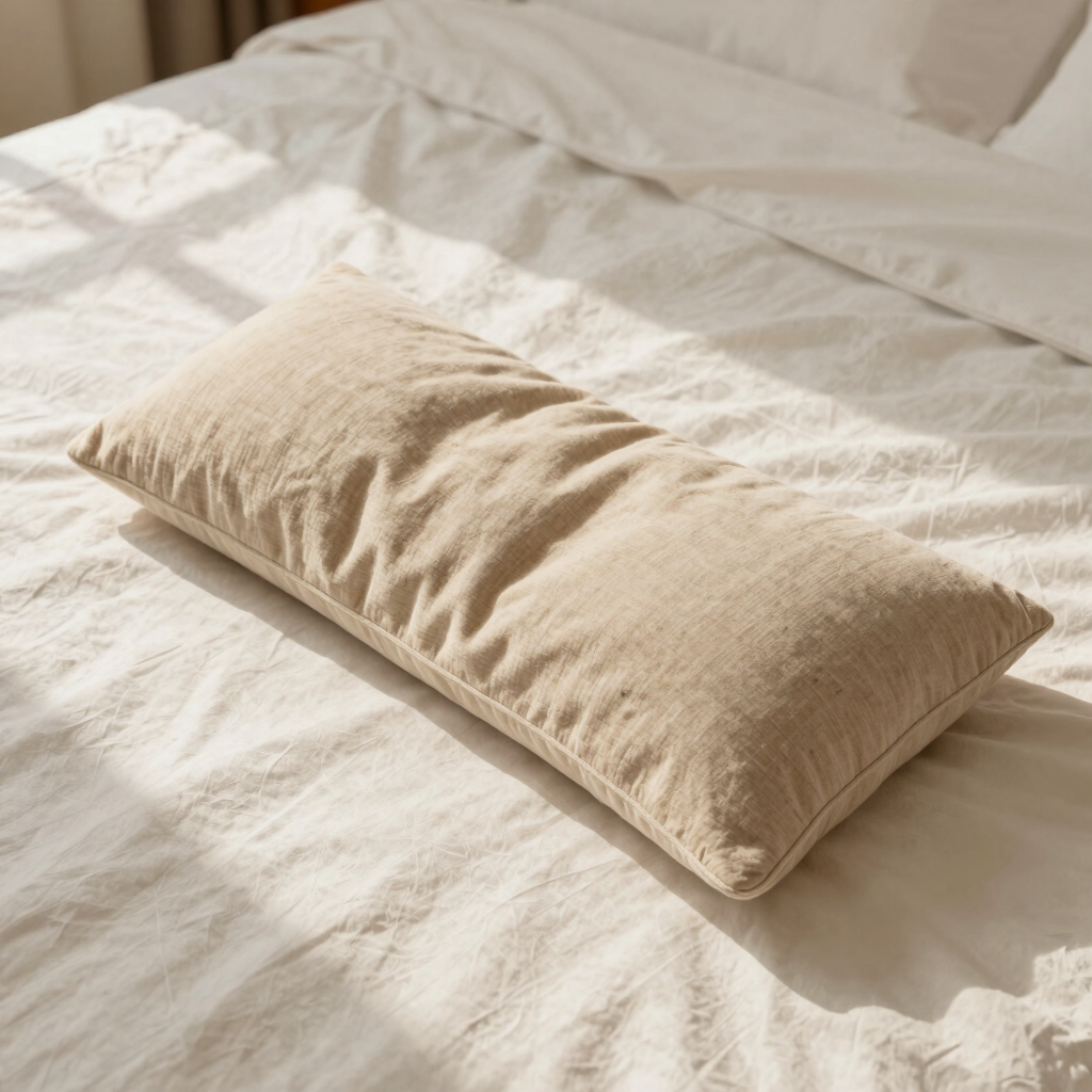 Slub Cotton Lumbar Pillow