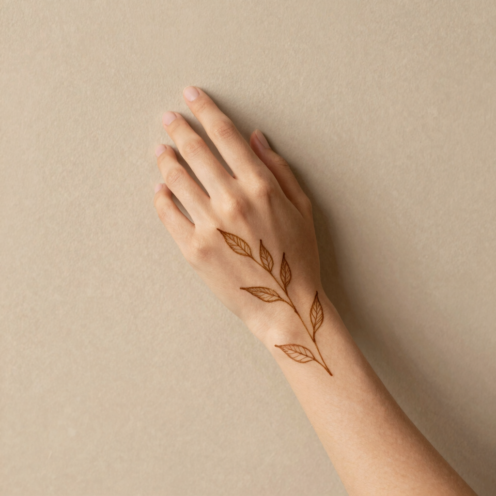 Minimalist Henna Accent