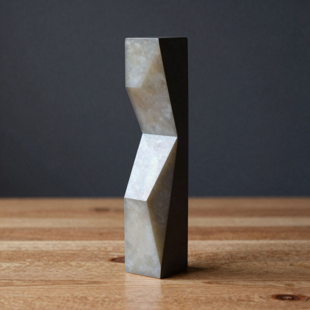 Tectonic Cast Resin Column