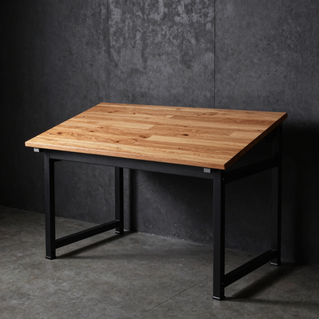 Architects Oak Drafting Table