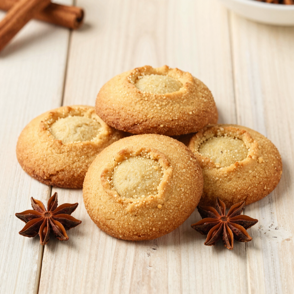 Polvorones de Canela y Anís