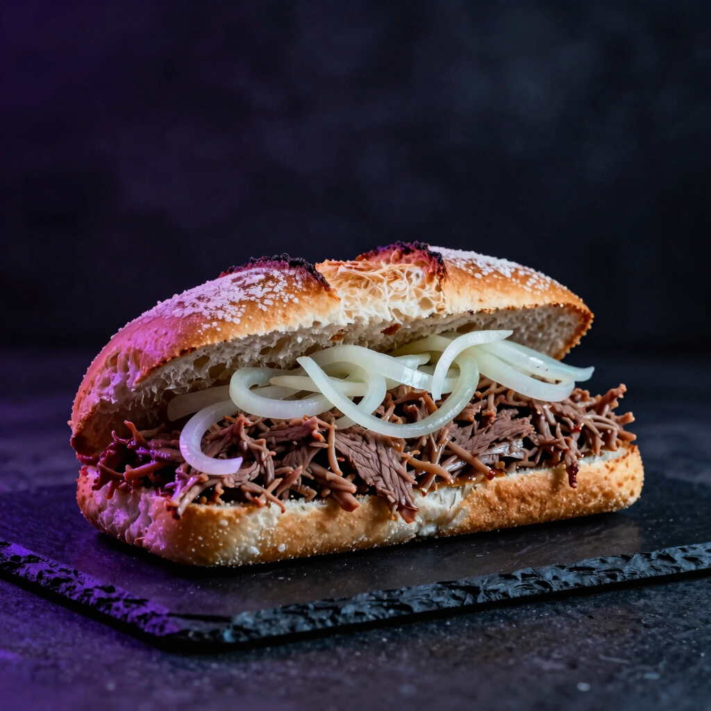 Sánguche de Asado Criollo