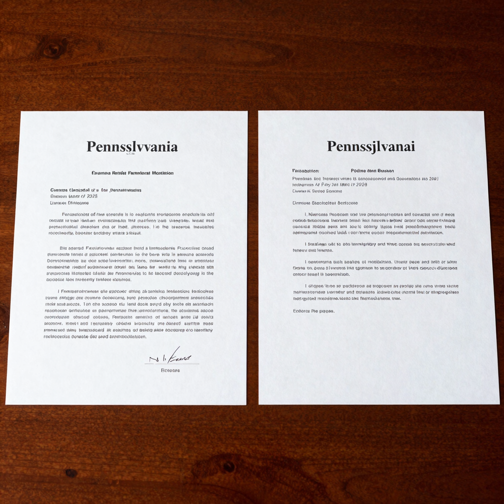 Two-Document Notarization Package