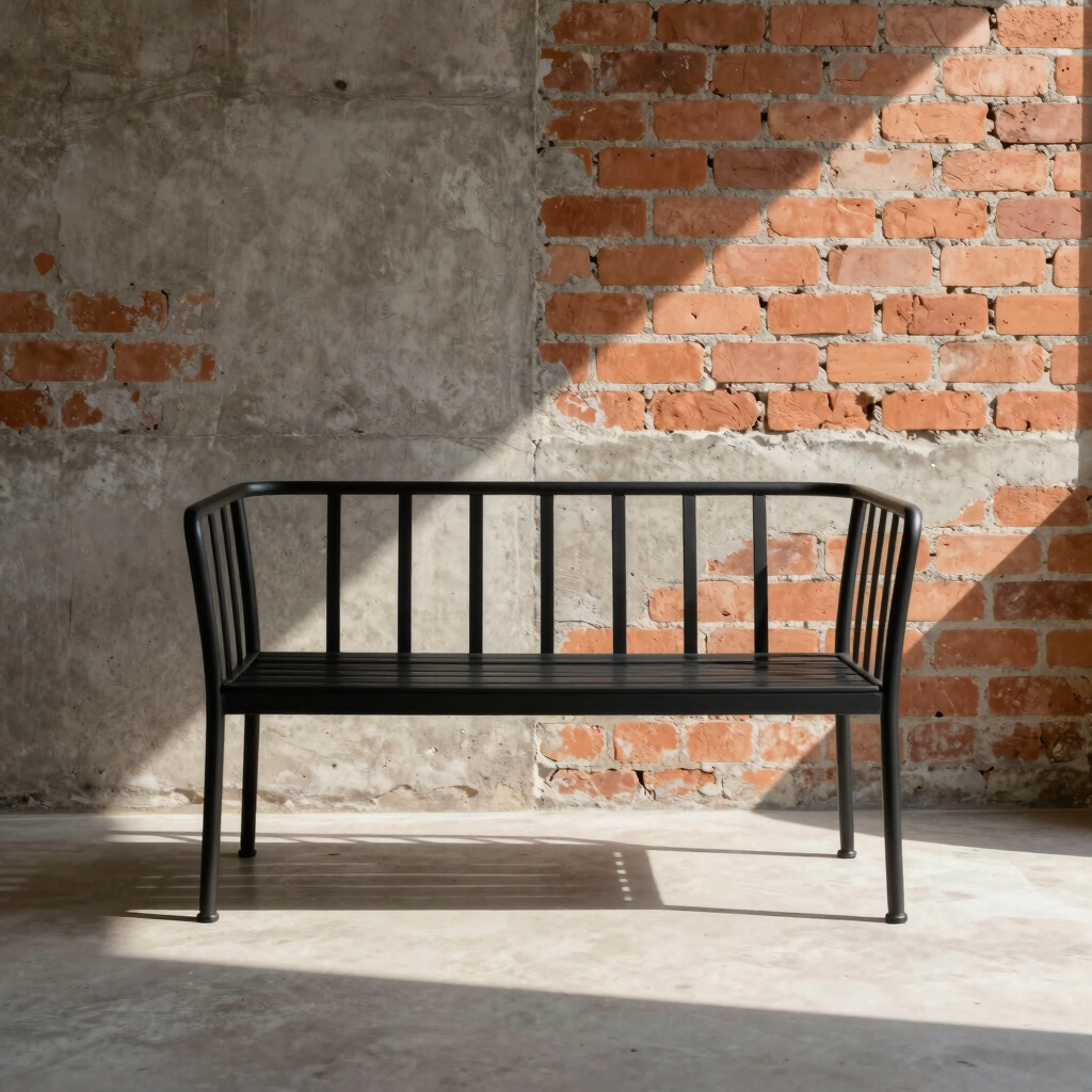 Gridiron Balcony Loveseat