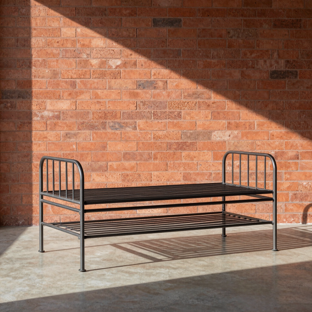 Trestle Iron Storage Daybed