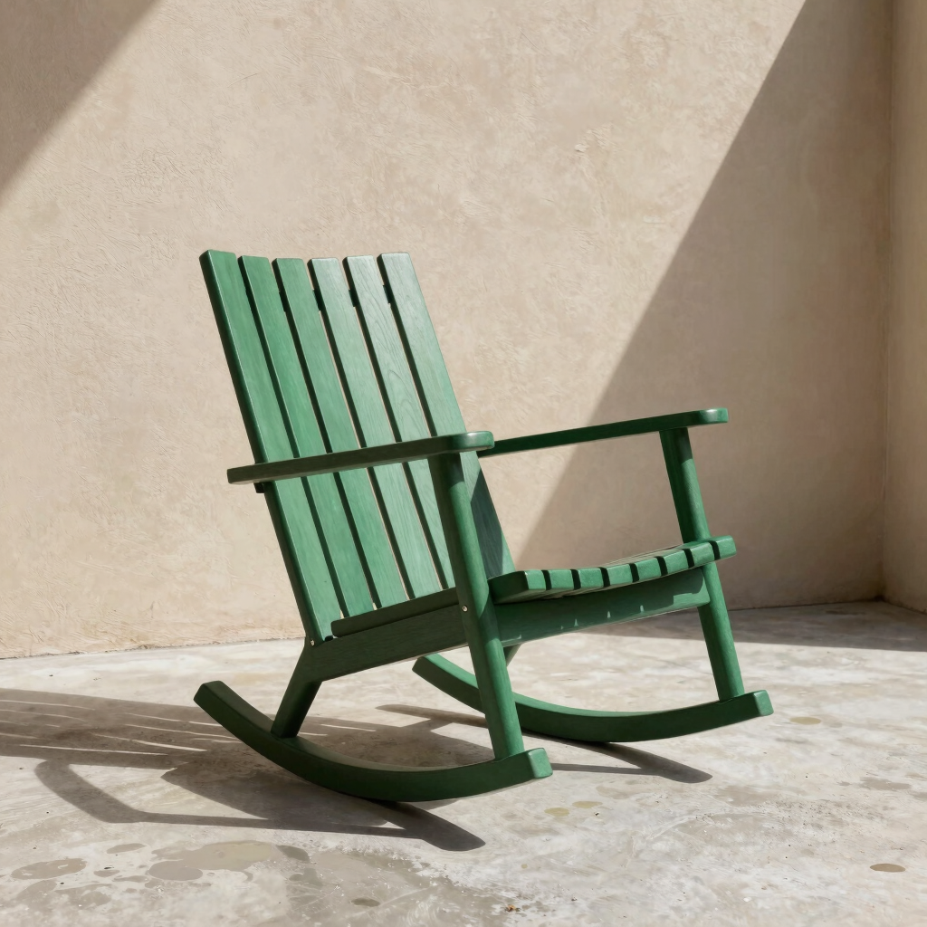 Hearth Slatted Rocking Chair