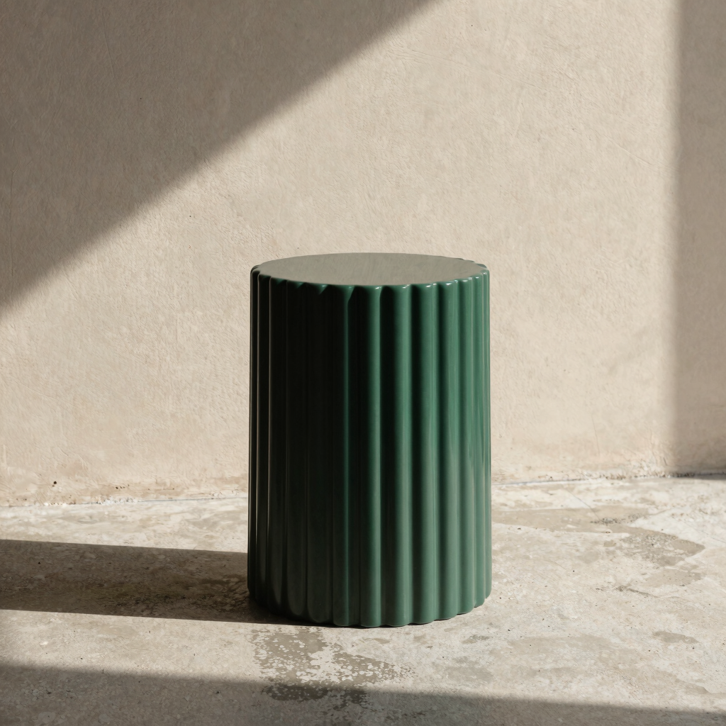 Arroyo Ribbed Resin Stool