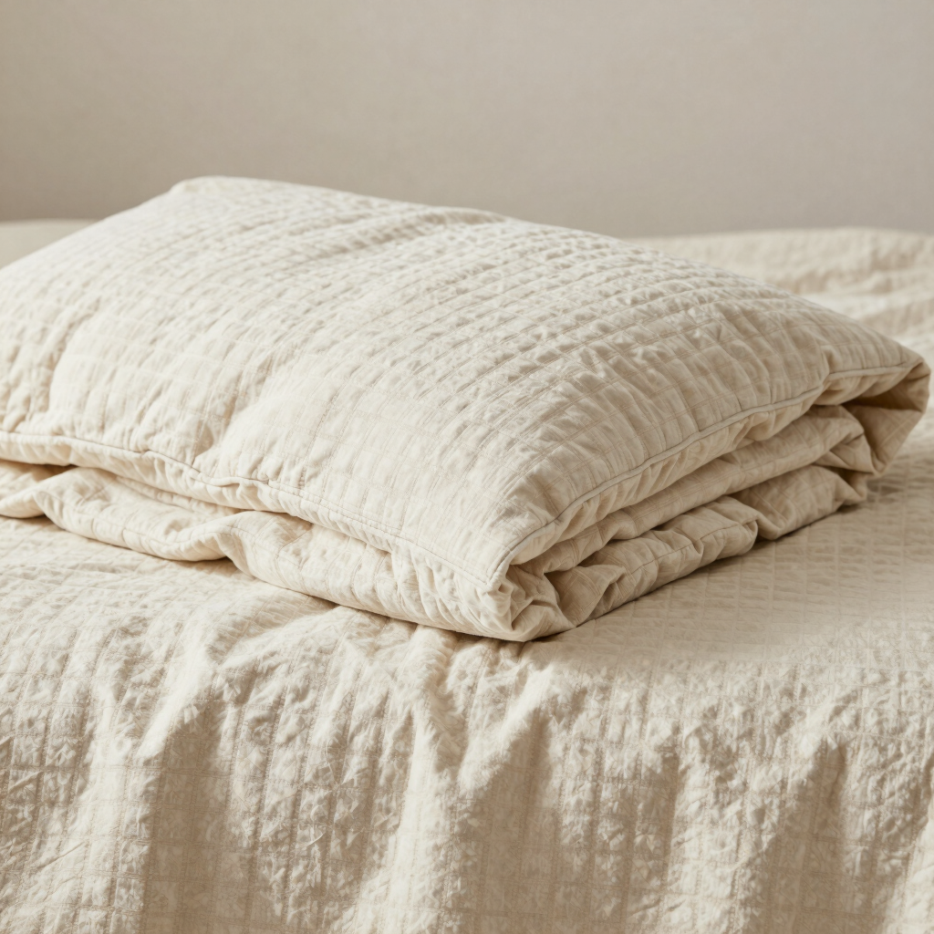 Toasted Oat Matelassé Blanket