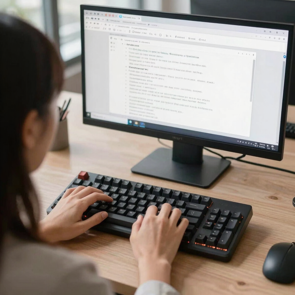Professional Typing & Transcription
