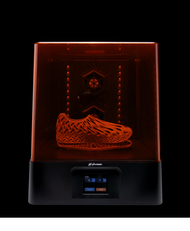 Gif d’objet réalisé à l’aide d’imprimante 3D pour illustrer Alika Solutions