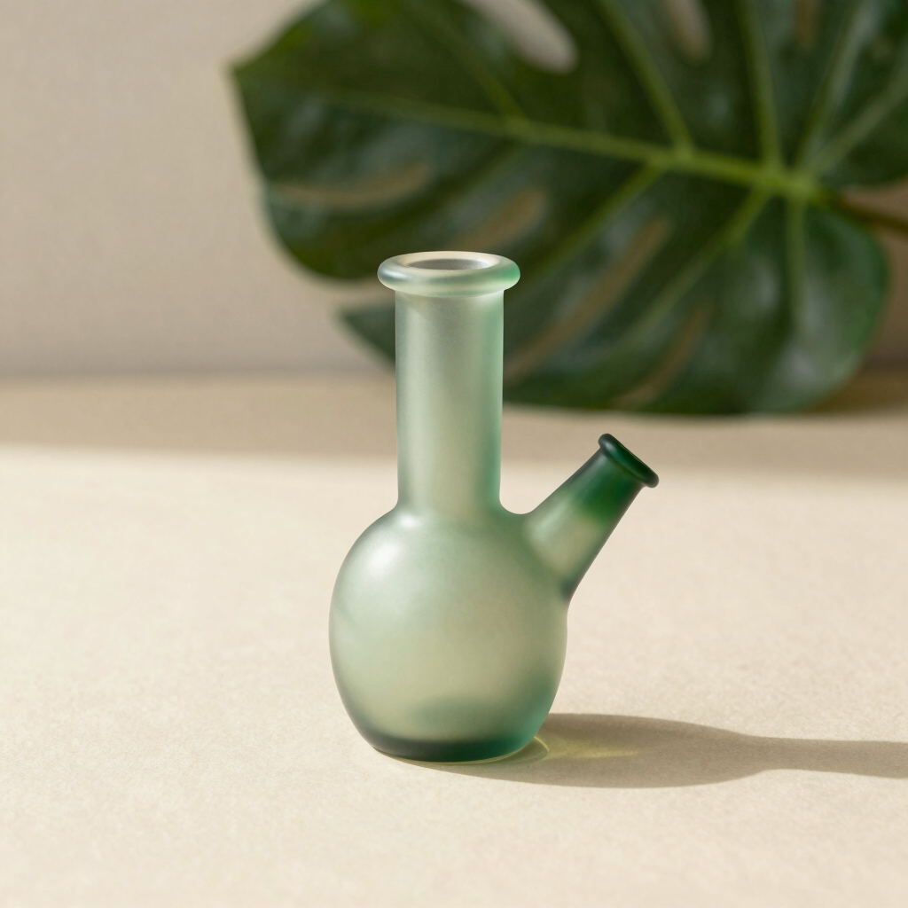 Hand-Blown Glass Chillum