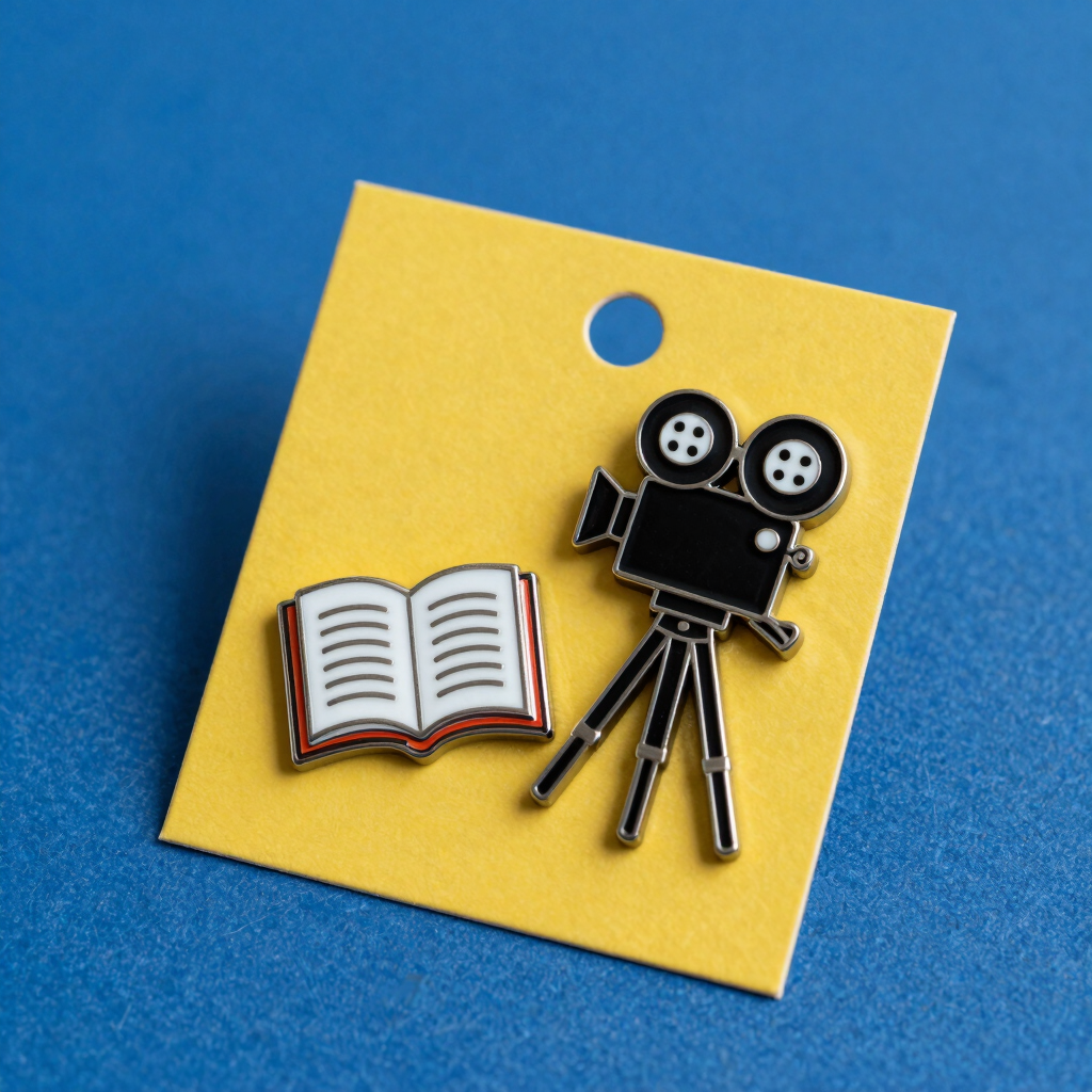 The Script Doctor Enamel Pin Set