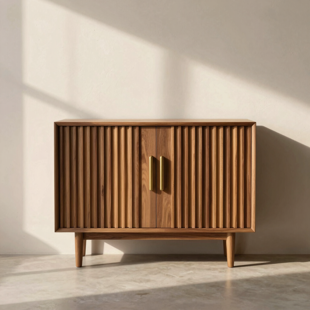 Atelier Slatted Shoe Cabinet
