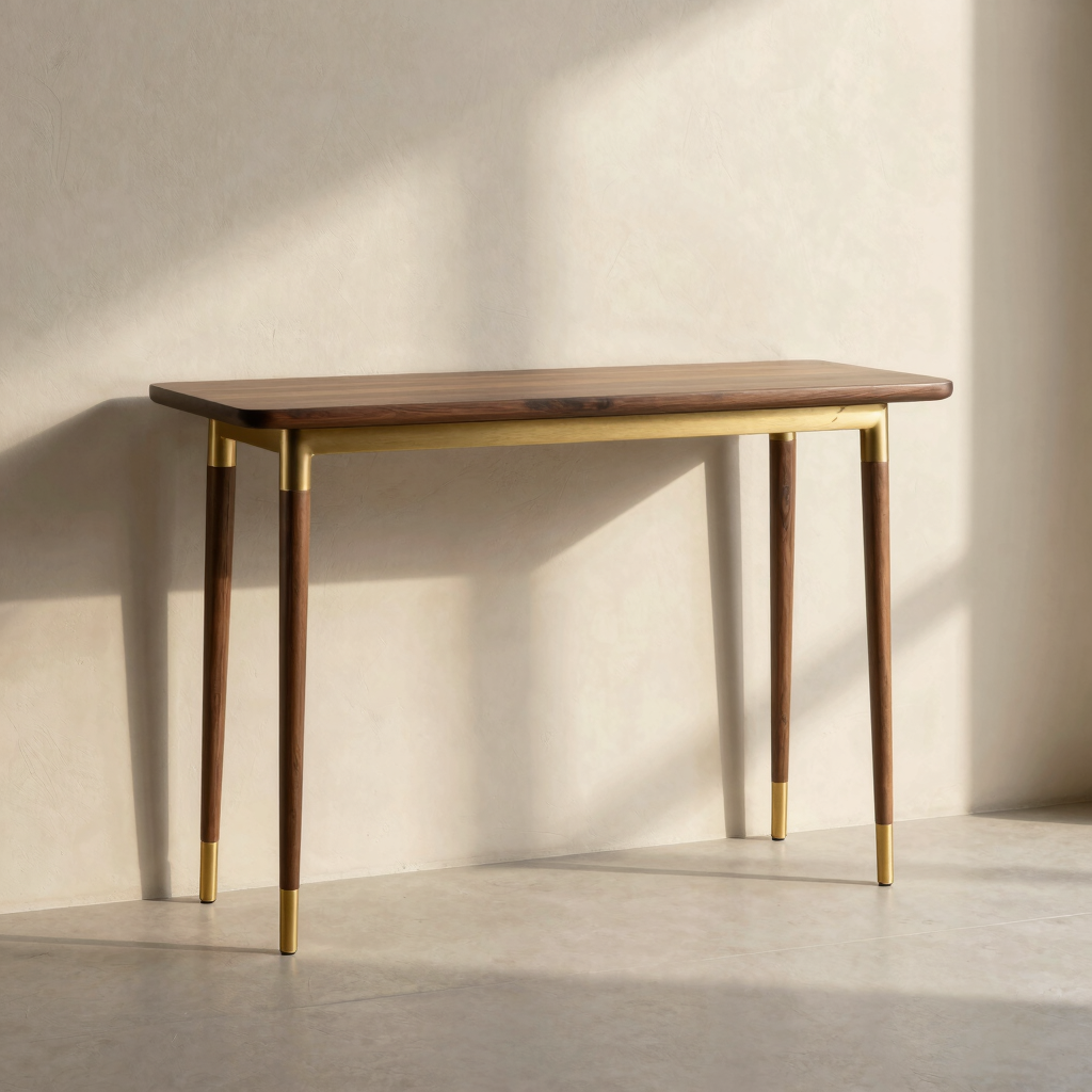 Hale Walnut Console Table