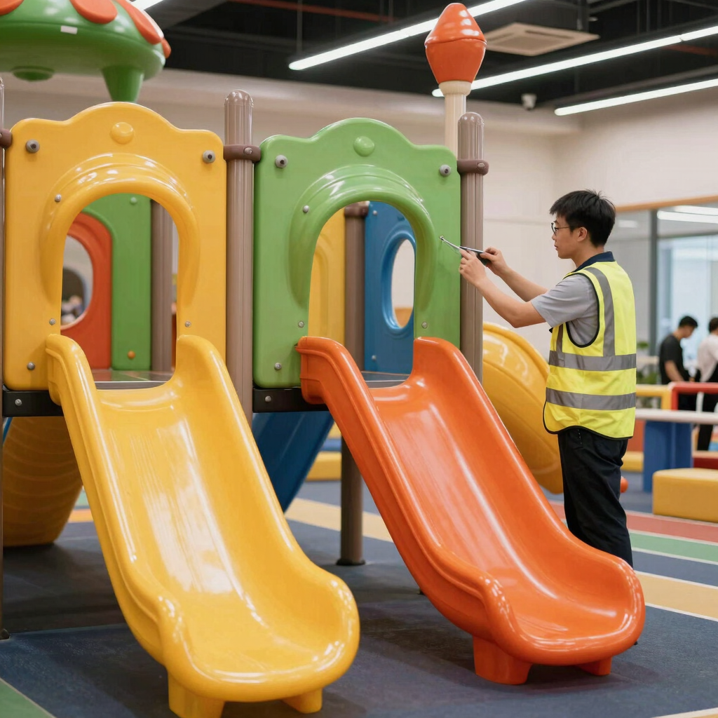 Montagem de Playground e Kidplay