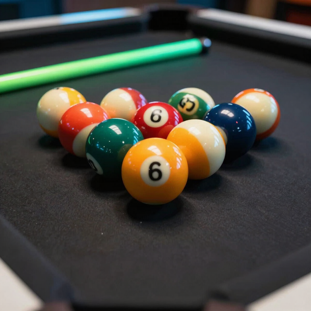 Elite 8-Ball Pool Table