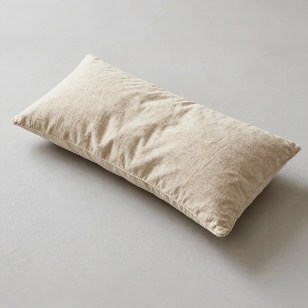 Raw Flax Lumbar Pillow