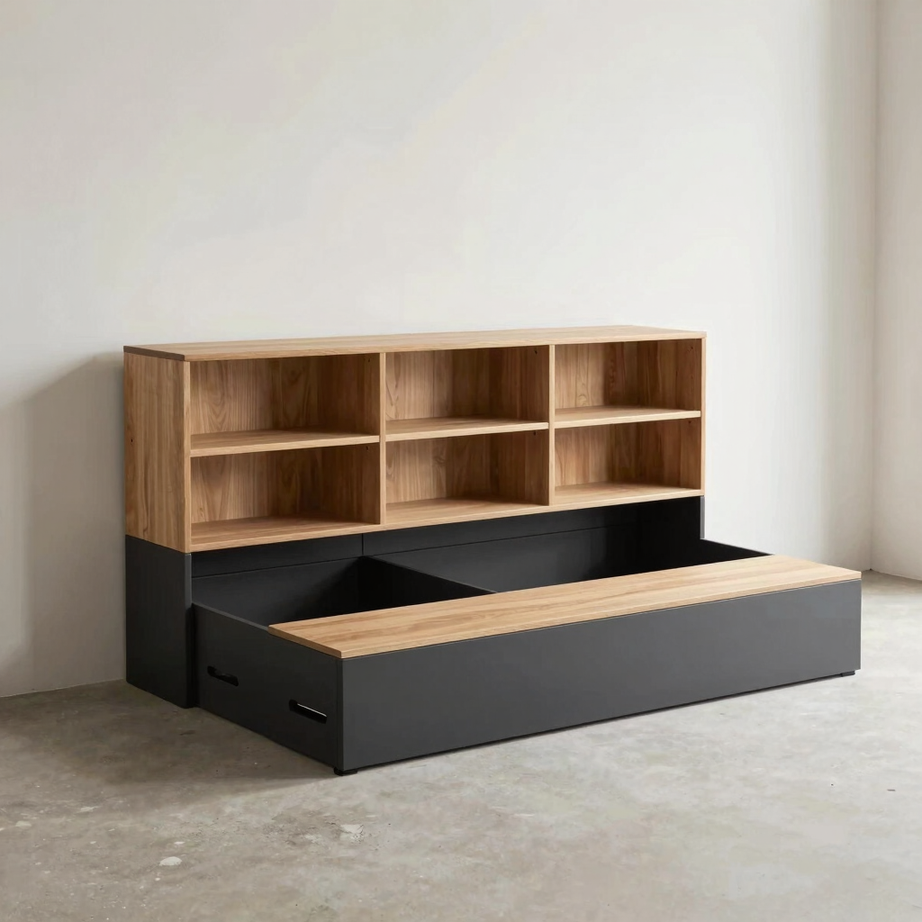 Shift Modular Storage Bed Frame