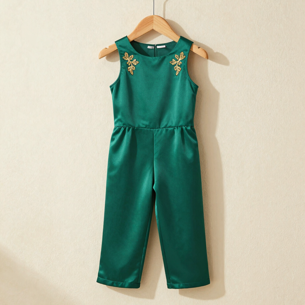 Zari Silk Indo-Western Jumpsuit