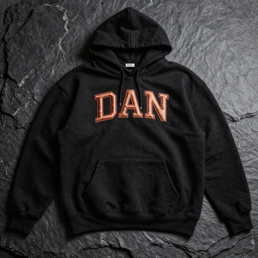 Copper Pulse Oversized Hoodie