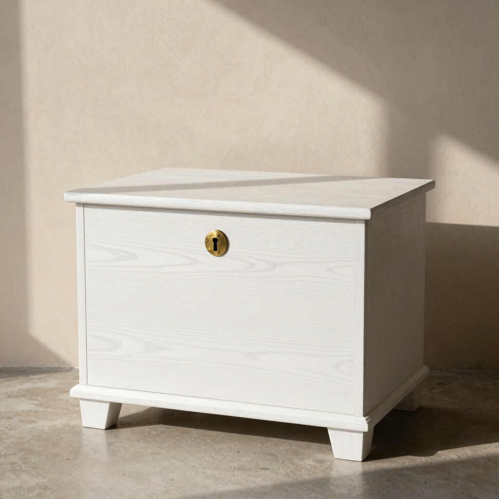 Arden Lockable Oak Storage Chest