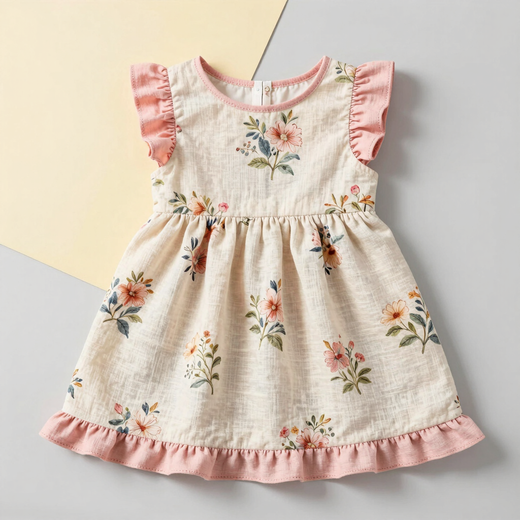 Vestido de Flores Primavera para Gatas