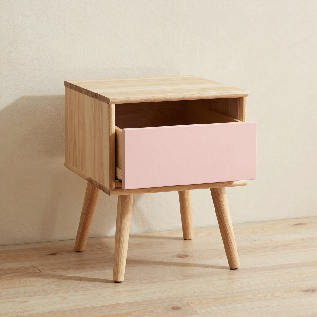 Svale Pastel Bedside Table