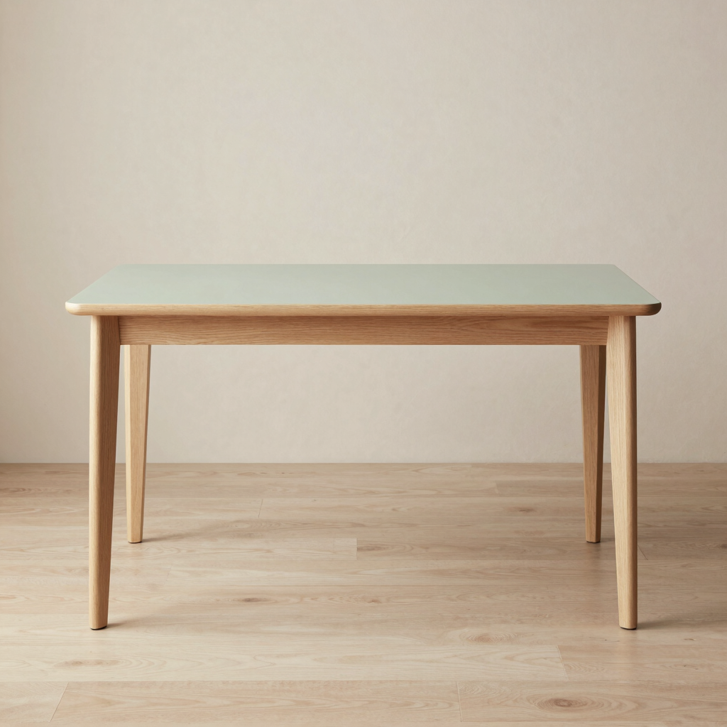 Haldan Pastel Wood Gaming Desk